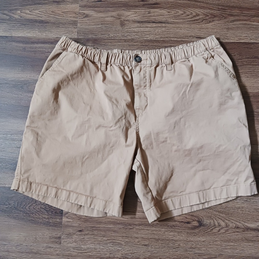 Chubbies Originals Mens Khaki Tan 7 Inch Inseam Stretch Shorts XXL SM21CA00510